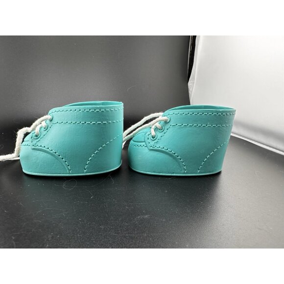 Cabbage Patch Kids Doll Blue Shoes Fits Original Size Dolls 1980s Oxford - Picture 6 of 8